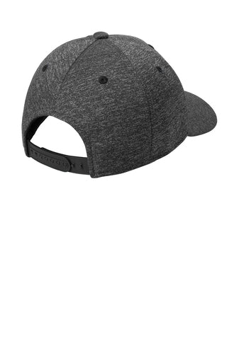 Sport-Tek® PosiCharge® Electric Heather Cap Grey-Black Electric