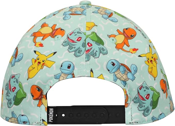 Pokemon Character Sublimated Snapback Hat