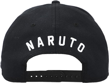 Naruto Orange & Black Slouch Snapback Hat for Men