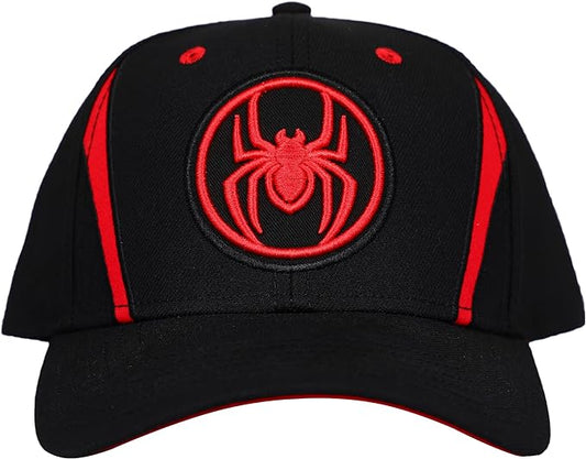 Spider-Man Logo Black Snapback Hat