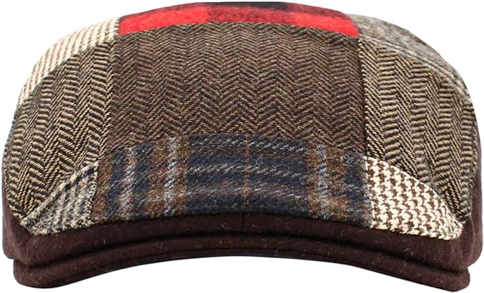 Popular Classic Newsboy Gatsby Cabbie Ivy Ascot Flat Cap Hat Collection Mens Fashion Wool