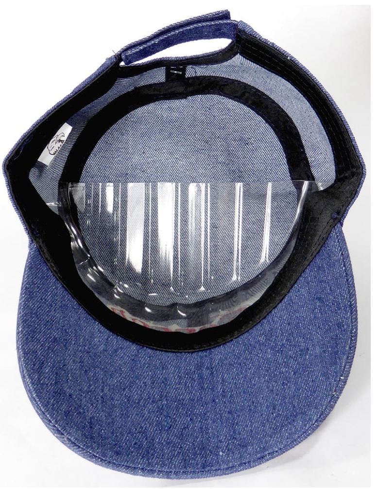 Rhinestone Soccer MOM Cadet Cap - Dark Denim