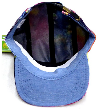 Blank 5-Panel Camp Hats Caps - Galaxy