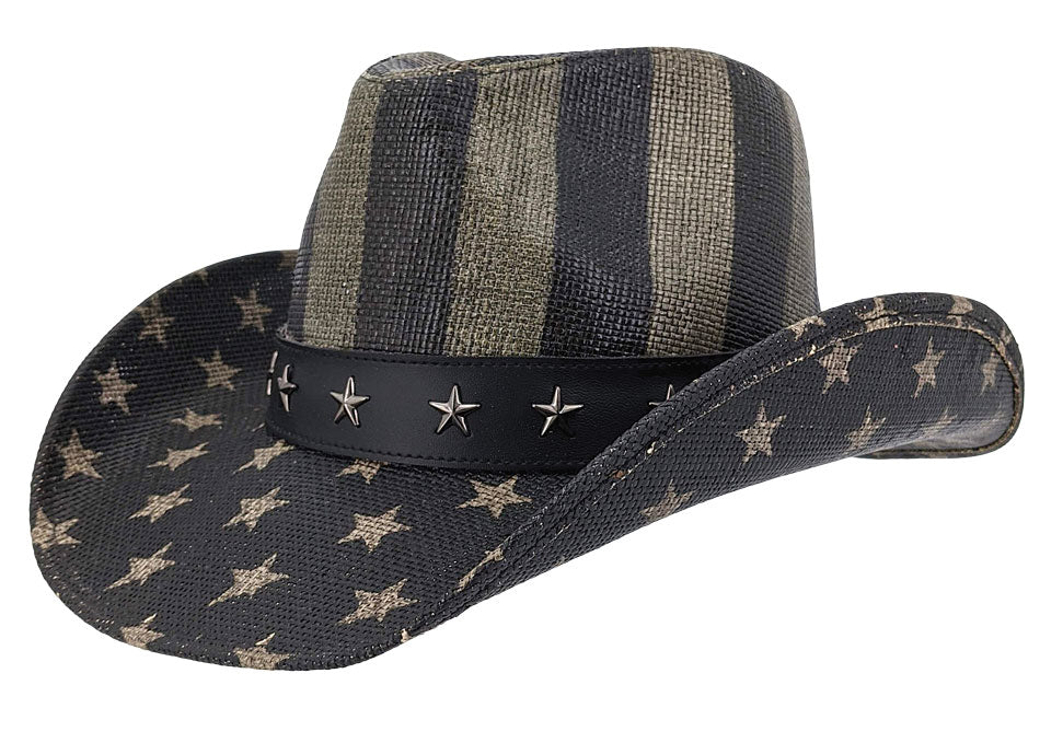 Kenny K. Western Straw Cowboy Hat